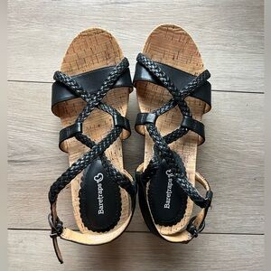 Baretraps Women's Black Sandals Wedges